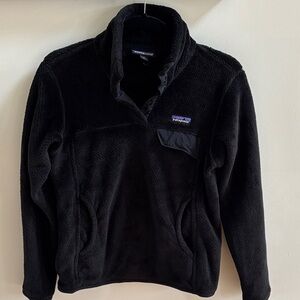 Patagonia Black Quarter-Zip Fleece